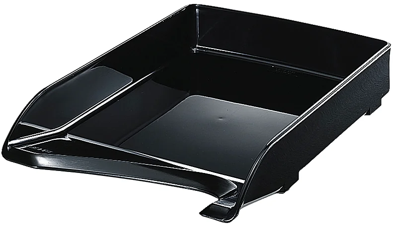 LEITZ Corbeille à courrier Elegant, A4, polystyrène, noir - OEM 5220-00-95