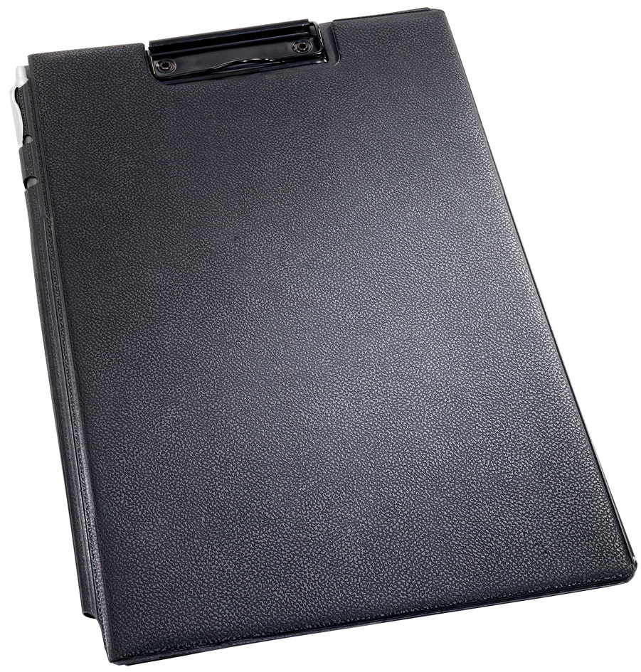 DURABLE Porte-bloc avec pince, format A4+, sous film, noir - OEM 2332-01