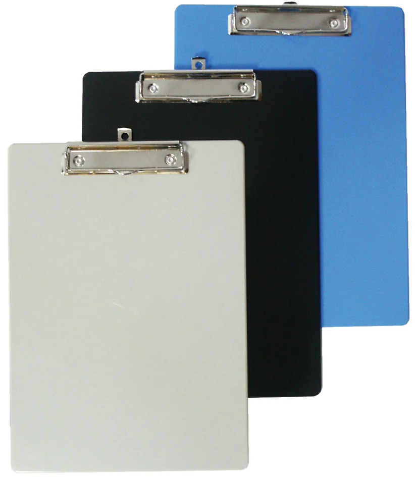 MAUL Porte-bloc en plastique, A4, transparent, pince - OEM 23405-05
