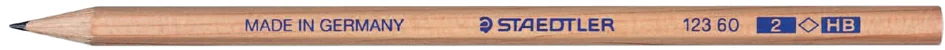 STAEDTLER Crayon nature, hexagonal, degré de dureté: HB - OEM 123 60-2
