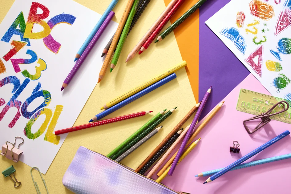 FABER-CASTELL Crayons de couleur Colour GRIP, étui de 36 - OEM 112442