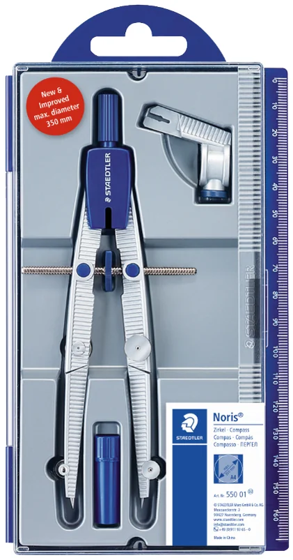 STAEDTLER Compas scolaire Noris 550 02,longueur: 156 mm - OEM 550 02