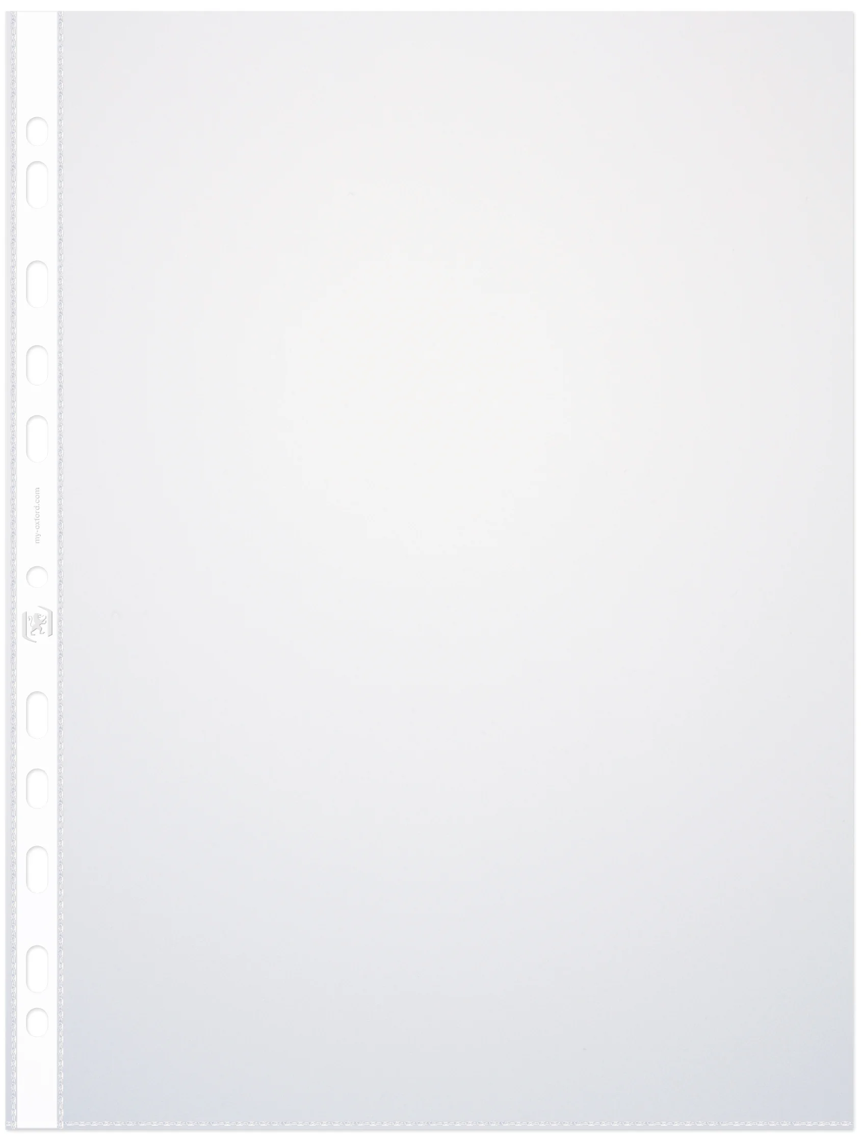 Oxford Pochettes perforées A4, en PP, 0,08 mm, incolore - OEM 100206765