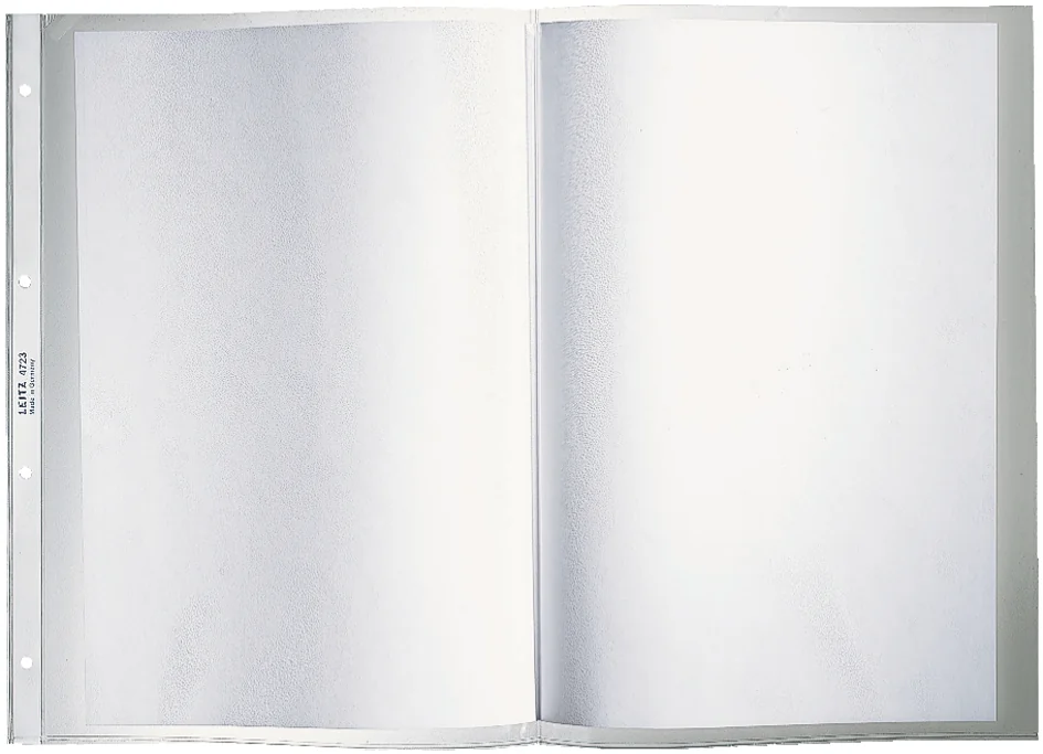 LEITZ Pochette perforée, A3 paysage, PP, grainé, 0,10 mm - OEM 4703-00-00 – Image 2