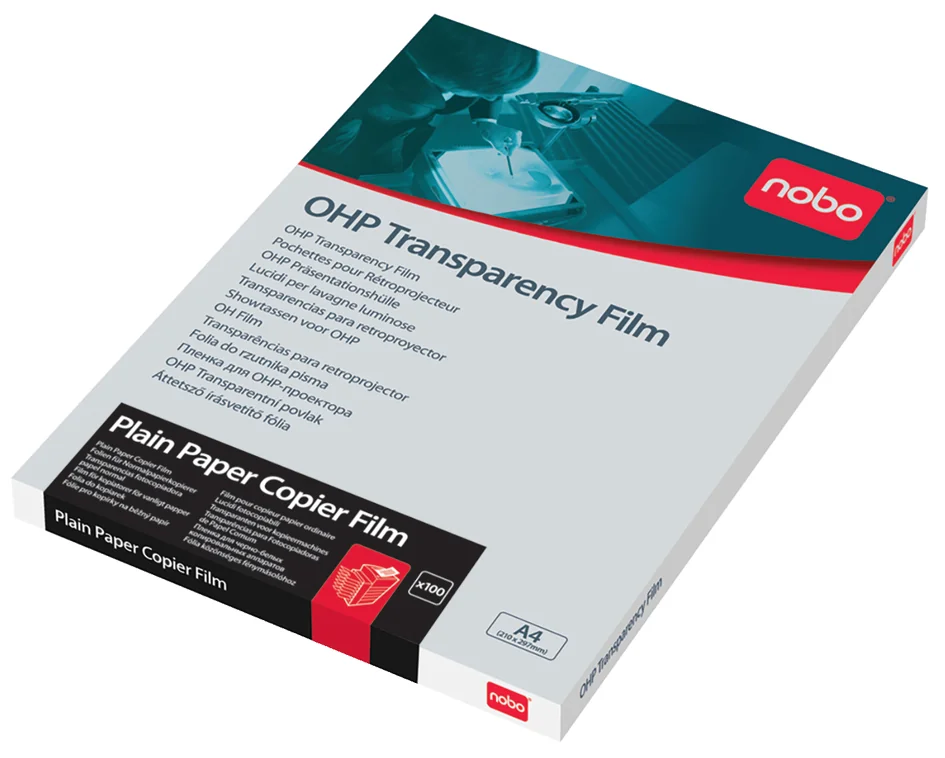 nobo Film pour photocopieur, A4, transparent, PP - OEM 33638237