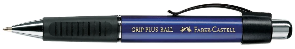 FABER-CASTELL Stylo à bille rétractable GRIP PLUS, bleu - OEM 140732