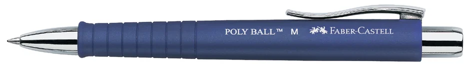 FABER-CASTELL Stylo à bille rétractable POLY BALL, noir - OEM 241199