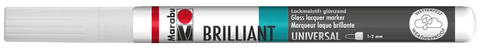 Marabu Marqueur laque 'Brilliant Painter', blanc - OEM 01210031070
