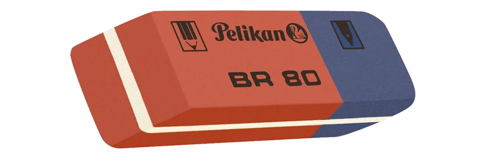Pelikan Gomme caoutchouc BR 80, (L)41 x (P)14 x (H)8 mm - OEM 300008011
