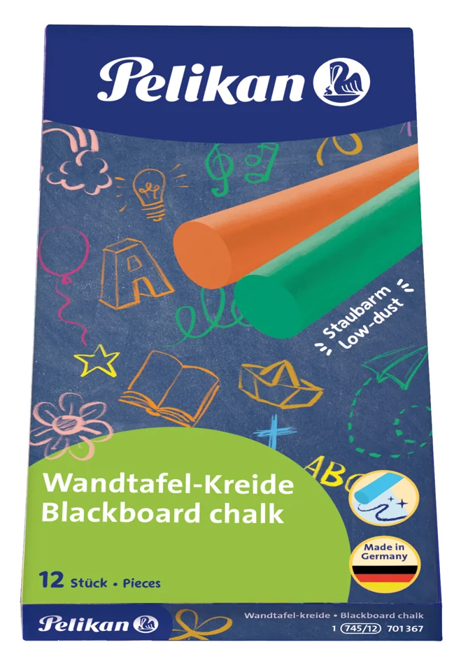 Pelikan Craie pour tableaux noirs 745/12, coloré, étui en - OEM 400142595