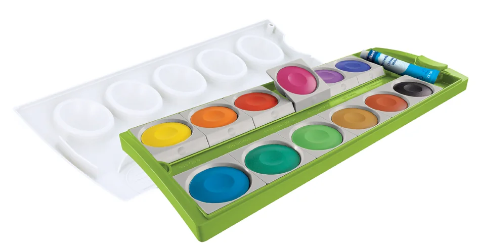 Pelikan Boîte de peinture K12, 12 couleurs, violet - OEM 300008251