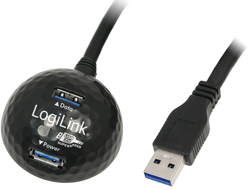 LogiLink Station d'accueil USB 3.0, 2 ports, avec fonction - OEM CU0035