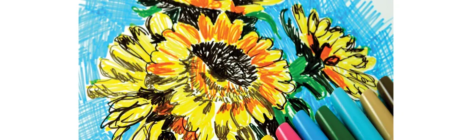 PentelArts Stylo feutre Sign Pen S520, bleu clair - OEM S520-S