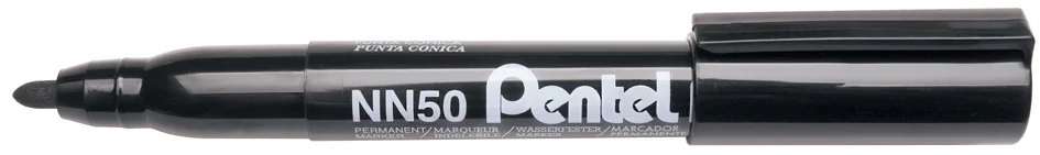 Pentel Marqueur permanent GREEN-LABEL NN50, bleu - OEM NN50-CO