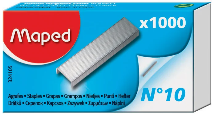 Maped Agrafes 24/6, grand emballage, zingué - OEM 324405
