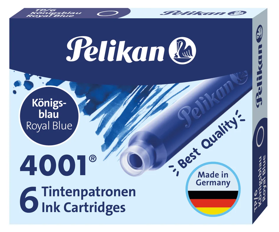 Pelikan Cartouches d'encre 4001 TP/6, rouge - OEM 400142567