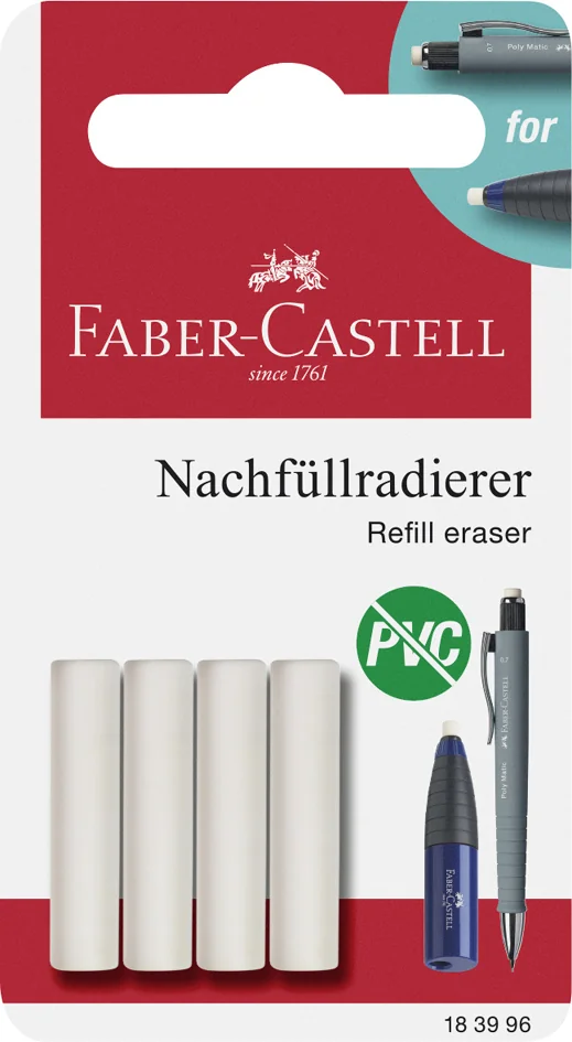 FABER-CASTELL Gomme de recharge pour Crayon gomme - OEM 183996