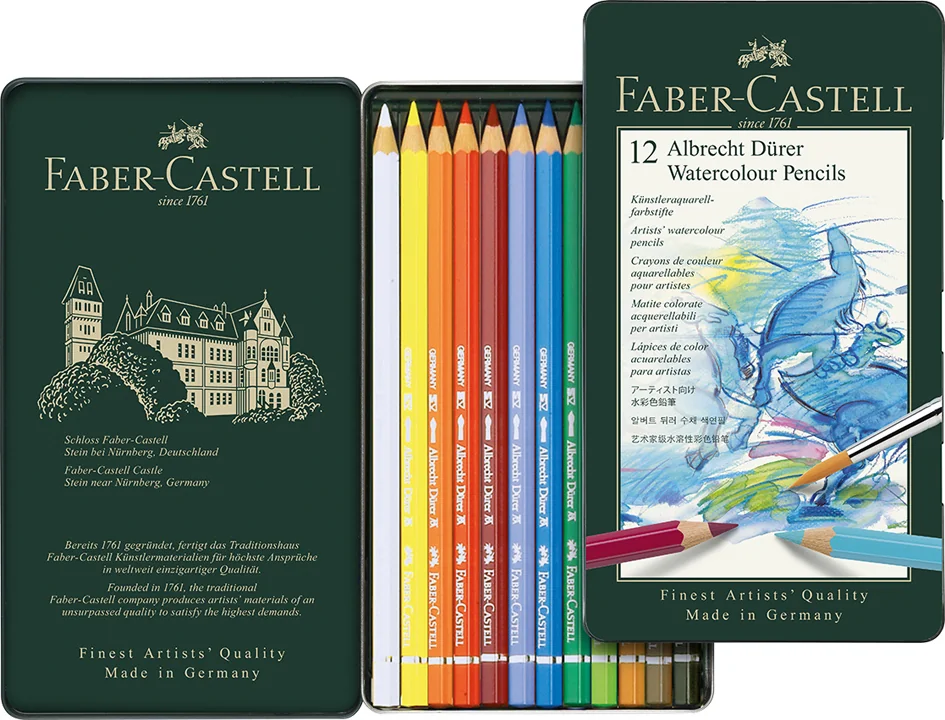 FABER-CASTELL Crayons de couleur aquarellable ALBRECHT DÜRER - OEM 117512