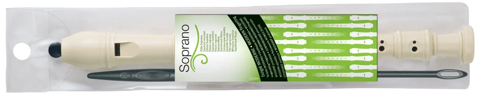 Maped Flûte en plastique, trous 'Moderne', blanc - OEM 040701