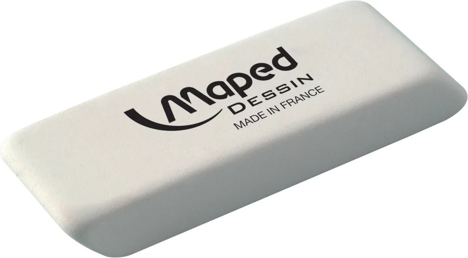 Maped Gomme en caoutchouc Dessin, moyen, blanc - OEM 010013