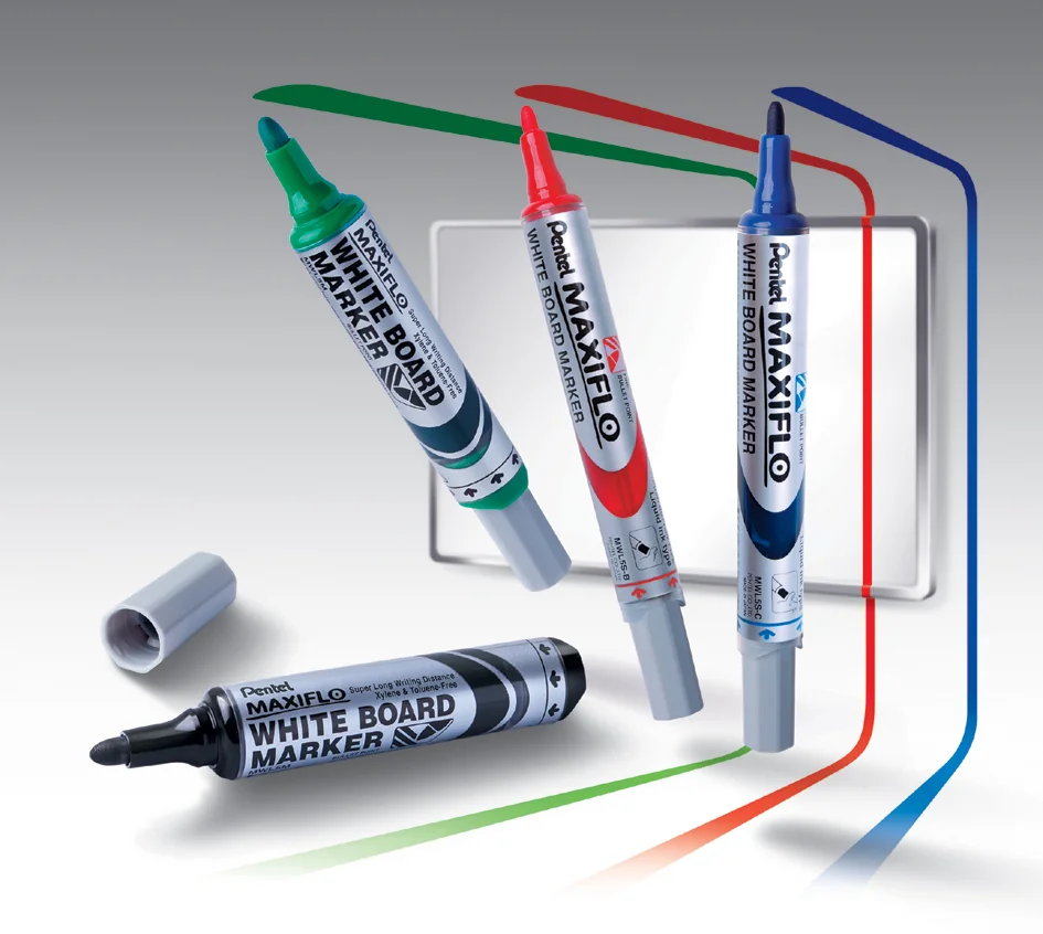 Pentel Marqueur pour tableau blanc MAXIFLO MWL5S, bleu - OEM MWL5S-C