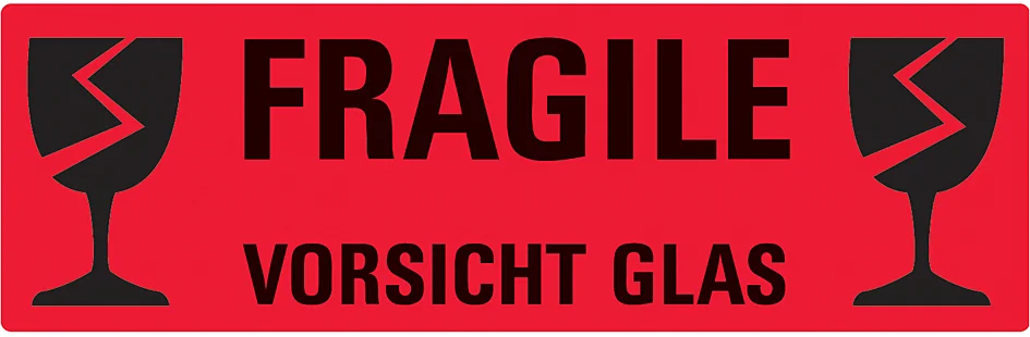 AVERY Zweckform étiquette de signalisation 'Vorsicht Glas' - OEM 3050