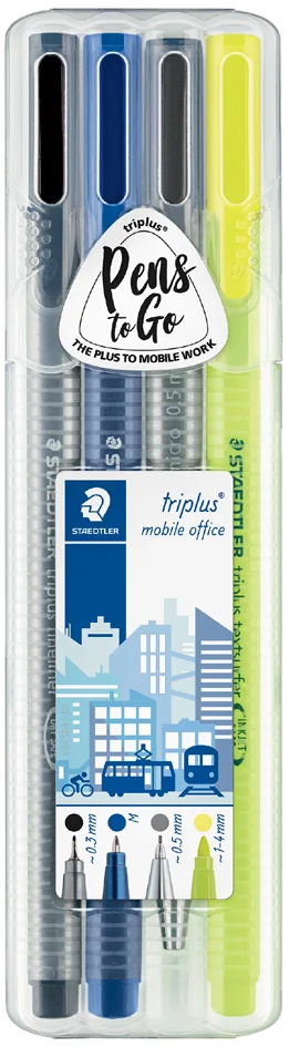 STAEDTLER Set d'écriture triplus mobile office - OEM 34 SB6B