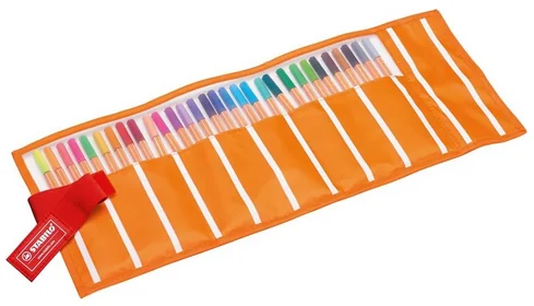 STABILO Feutre à pointe fine point 88, trousse enroulable - OEM 8830-2