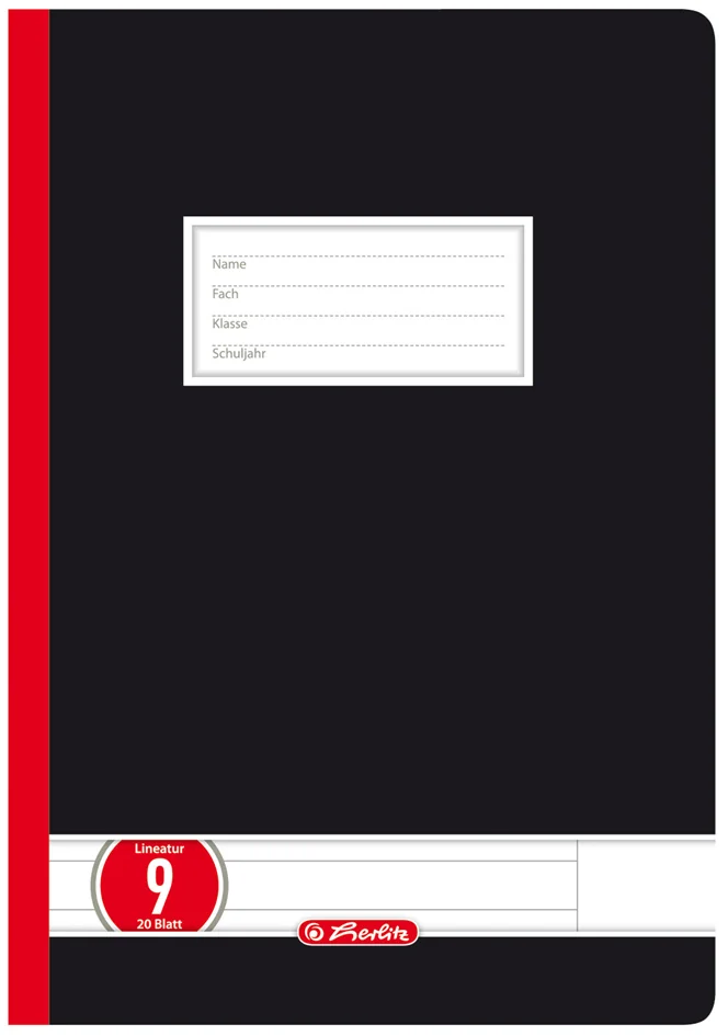 herlitz Cahier d'école supérieure x.book, A4, quadrillé - OEM 400128565