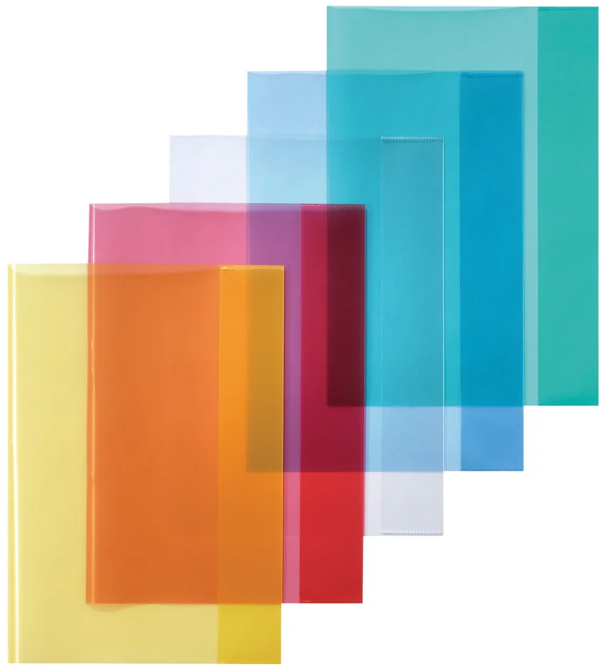herlitz Protège-cahier format A4, en PP, transparent - lot de 25 - OEM 400139227