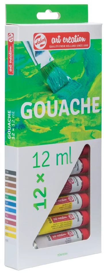 ROYAL TALENS Gouache ArtCreation, 12 ml, set de 12 - OEM 9021612M
