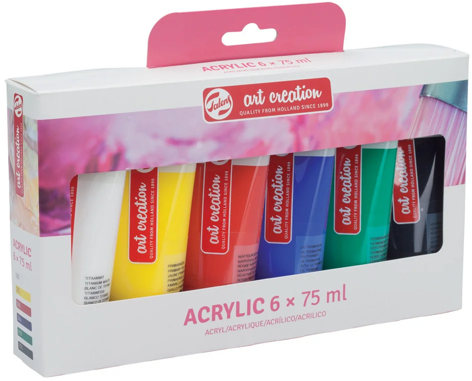 ROYAL TALENS Acrylique ArtCreation, 75 ml, set de 6 - OEM 3582806M
