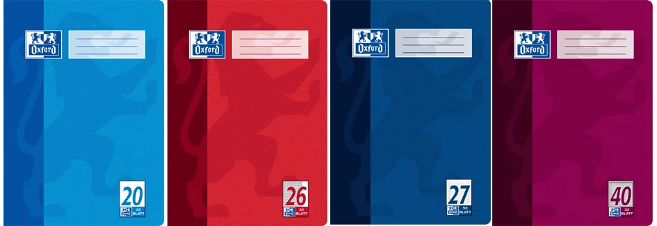 Oxford cahier scolaire, format A4, linéature 22 / quadrillé - OEM 100050328