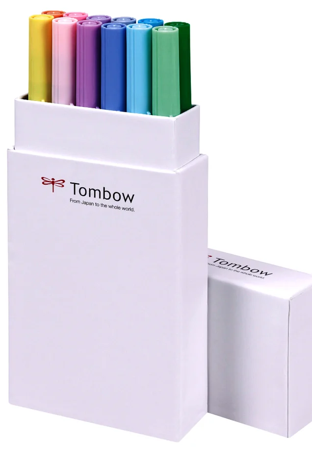 TOMBOW Feutre double pointe 'ABT DUAL BRUSH PEN' - OEM ABT-12P-2
