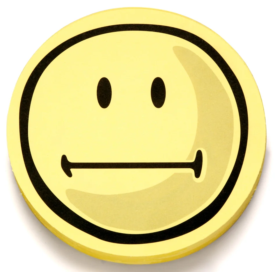 magnetoplan Symboles d'évaluation Smilies, neutre, rond - OEM 1111563