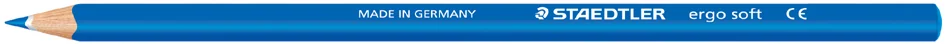 STAEDTLER Crayon de couleur ergosoft, bleu clair - OEM 157-30