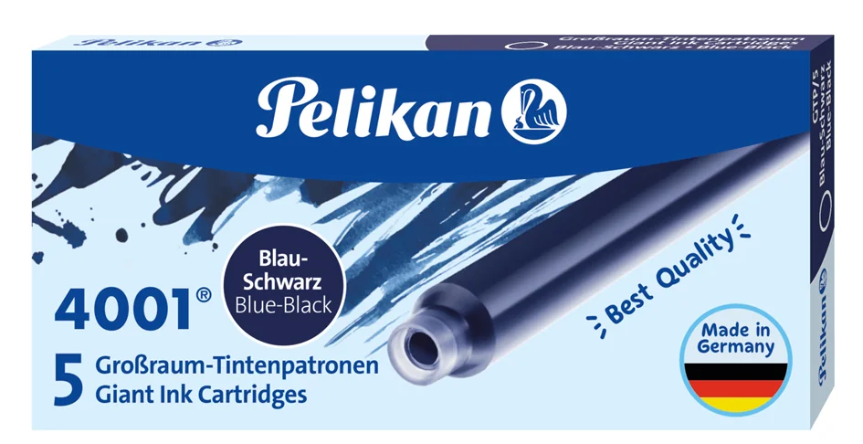 Pelikan Cartouches d'encre grand volume 4001 GTP/5, rose - OEM 300004112