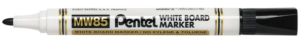 Pentel Marqueur pour tableau blanc MW85, pointe ogive, noir - OEM MW85-AE