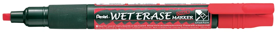 Pentel Marqueur décoratif 'Wet Erase' SMW56,pointe biseautée - OEM SMW56-WO