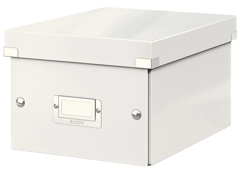 LEITZ Boîte de rangement Click & Store WOW, A5, blanc - OEM 6043-00-01