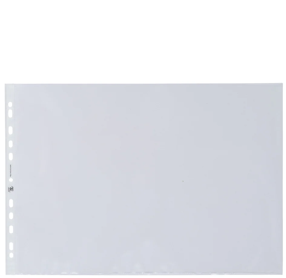 Oxford Pochette perforée, format A3 paysage, PP, 0,09 mm - OEM 100460996 – Image 4
