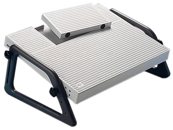 WEDO Repose-pieds Relax, ajustable en hauteur, gris clair - OEM 275 1