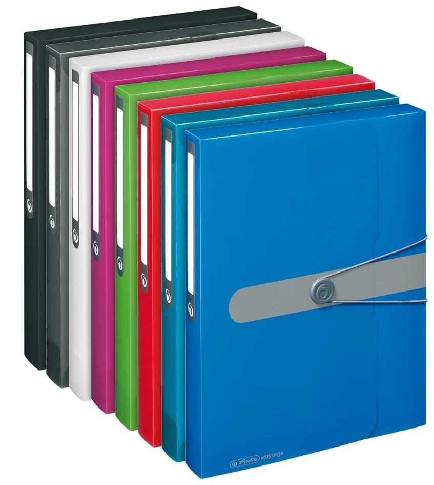 herlitz Boîte de classement easy orga to go, A4, noir opaque - OEM 300000688