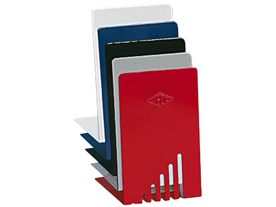 WEDO Serre-livres, (L)140 x (P)140 x (H)85 mm, noir - lot de 2 - OEM 102 1001