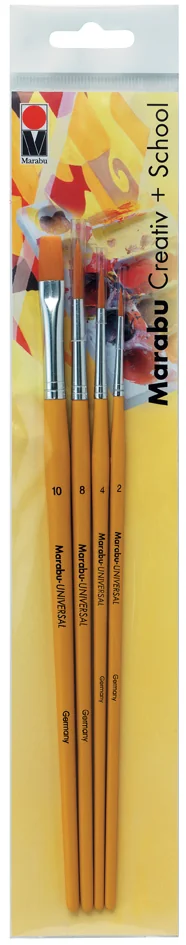Marabu Kit de pinceaux synthétiques Universal - OEM 0184000000201