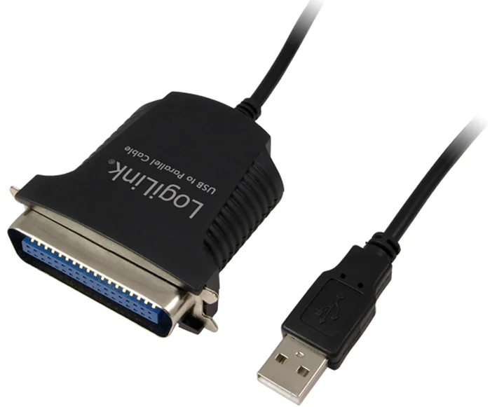 LogiLink Câble d'imprimante USB 1.1, centronics, longueur - OEM AU0003C