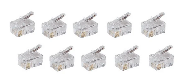 shiverpeaks BASIC-S Connecteur modulaire RJ10/14, non blindé - OEM BS72039-10