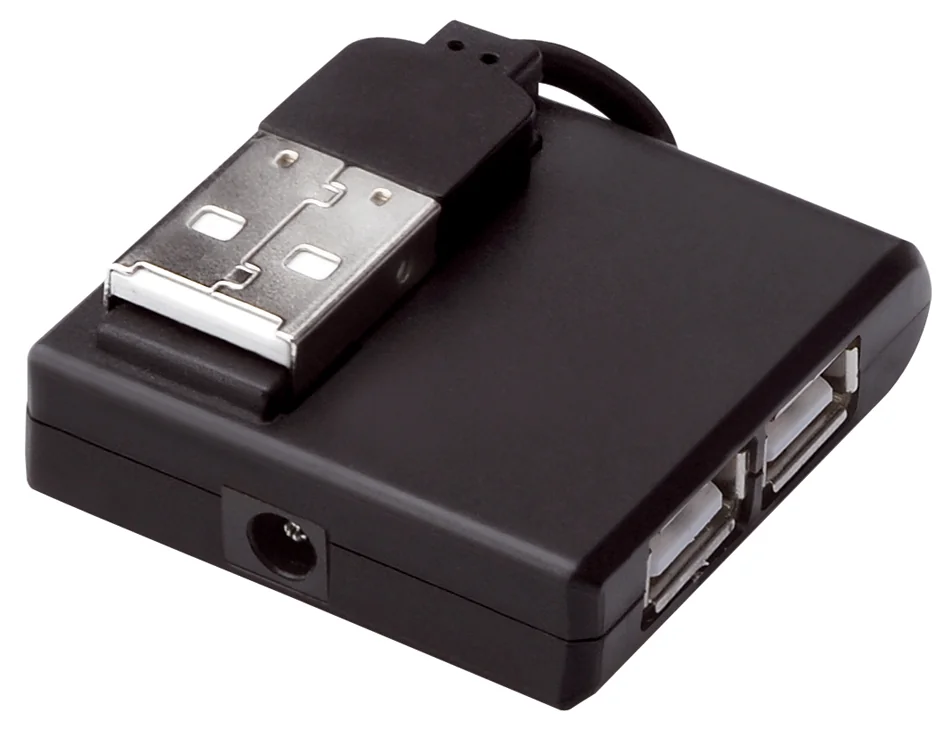 DIGITUS hub USB 2.0, 4 ports, noir - OEM DA-70217