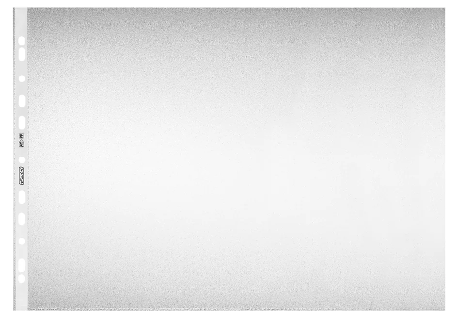 herlitz Pochette perforée, A3 paysage, grainé, 0,08 mm - OEM 100810100