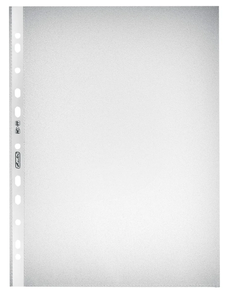 herlitz Pochette perforée, A5, grainé, 0,055 mm - OEM 100810104